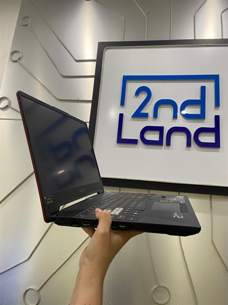 Laptop Asus Tuf Gaming F15 FX506LHB - I5-10300H - GTX 1650- Ram 8/512GB SSD - Pin 68% - Màu đen - Ngoại hình: 97% - Màn 2 đốm với 1 vệt phản quang - Kèm sạc 2