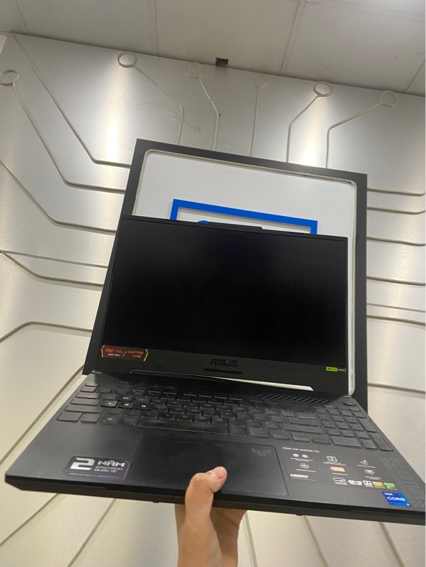 Laptop Asus Tuf Gaming F15 FX507VI - i7-13620H - Ram 32/1TB SSD - Sức khỏe ổ 98 - RTX 4070 - Pin 88% - Màu đen - Ngoại hình: 97.5% - Kèm sạc