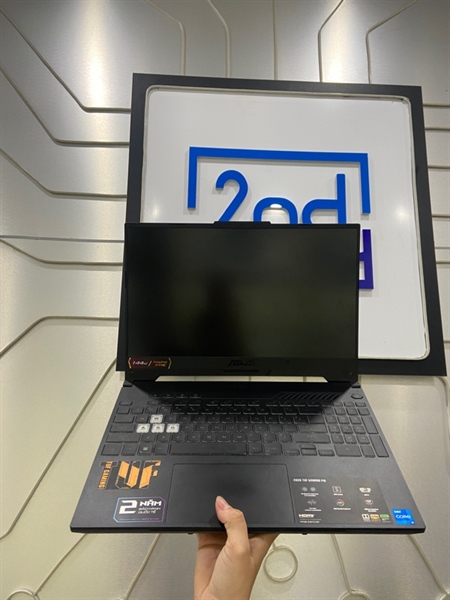 Laptop Asus Tuf Gaming F15 FX507ZC4 - i5-12500H - Ram 16/512GB SSD - RTX 3050 - 144hz - Pin 95% - Màu đen - Ngoại hình: 98% - Kèm sạc 1