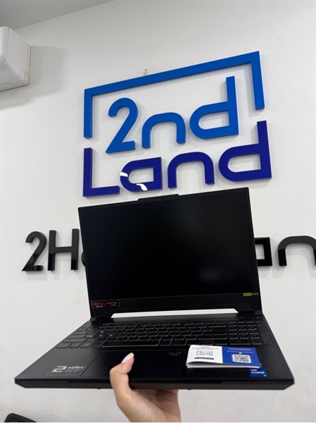 Laptop Asus Tuf Gaming F15 FX507ZV4 - i7 12700H - 16/512GB SSD/Card RTX4060 - Màu đen - Pin 85% - Ngoại hình 97% - Màn ám vàng , tối viền , màn trầy , mất 2 ốc đáy , cấn 2 góc , trầy viền - Kèm sạc 240W 1