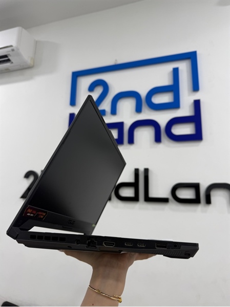 Laptop Asus Tuf Gaming F15 FX507ZV4 - i7 12700H - 16/512GB SSD/Card RTX4060 - Màu đen - Pin 85% - Ngoại hình 97% - Màn ám vàng , tối viền , màn trầy , mất 2 ốc đáy , cấn 2 góc , trầy viền - Kèm sạc 240W 2