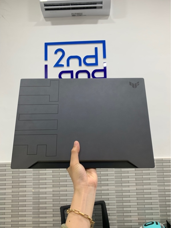 Laptop Asus Tuf Gaming F15 - i7-10870H - Ram 8gb/512gb - GTX 1650 Ti - Màu xanh - Pin 64% - Ngoại hình: 98% - Kèm sạc