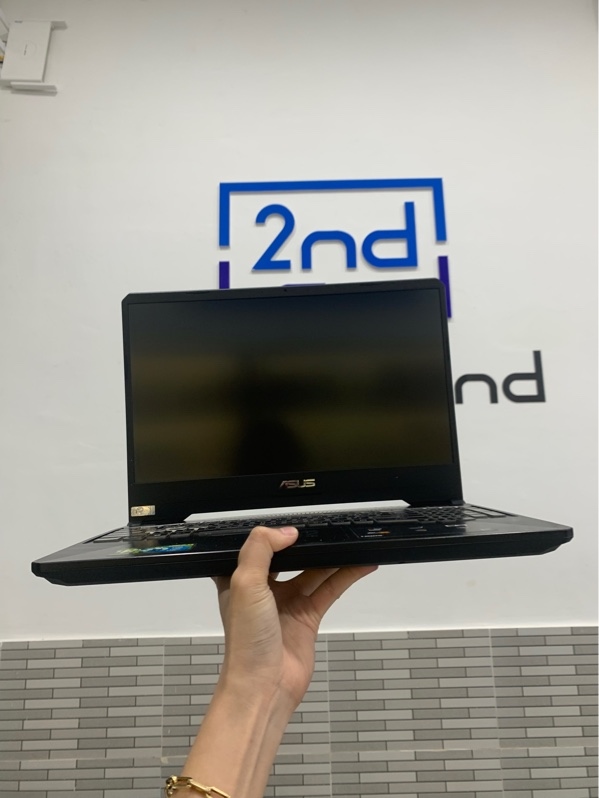 Laptop Asus Tuf Gaming FV505DT - Ryzen 5 3550H - 16GB/512GB SSD - GTX 1650 - Màu đen - Pin 70% - Màn phản quang - Ngoại hình: 98% - Kèm sạc