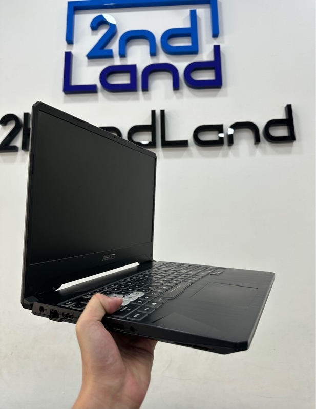 Laptop Asus Tuf Gaming FX505DT - Màn 144hz - Ryzen 5 3550H/GTX 1650 - 16/512GB SSD - Pin 92% - Màu đen - Ngoại hình 97% - Phím chết led 3/4 vùng - Kèm sạc