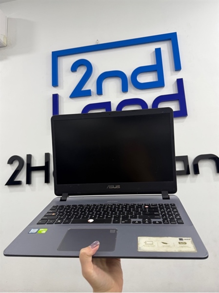 Laptop Asus Vivobook 15 - i5 8250U - Card MX130 - 4/120SSD + 1TB HDD - Màu xanh đen - Pin 76% - Ngoại hình 97% - Màn ám hồng - Kèm sạc 2