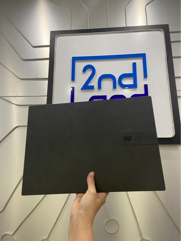 Laptop Asus Vivobook 16X - Chip i5 12500H - Ram 16GB SSD 512GB - RTX 2050 4G - Pin 100% - Màu đen - Ngoại hình: 98% - Kèm sạc
