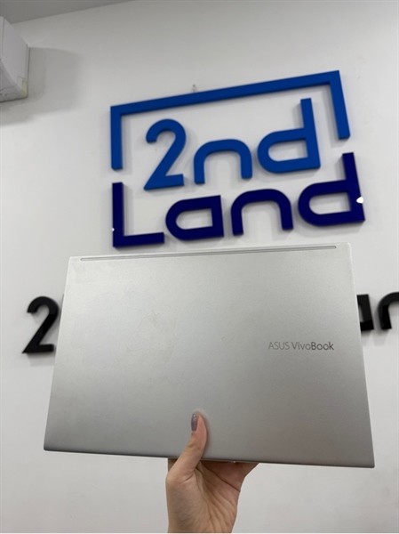 Laptop Asus Vivobook A415EA - i3 1125G4 - 8/512GB SSD - Màu bạc - Pin 76% 209 lần sạc - Ngoại hình 97% - Viền ám vàng , viền tối , hằn sticker , cấn 1 góc - Kèm sạc