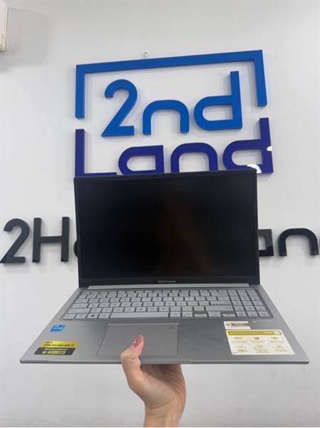 Laptop Asus Vivobook X1504ZA - i3 1215U - 8/512GB SSD - Màu xám - Pin 94% - Ngoại hình 97% - Màn ám vàng , tối viền , màn bầm hằn phím , viền trầy - Kèm sạc 2