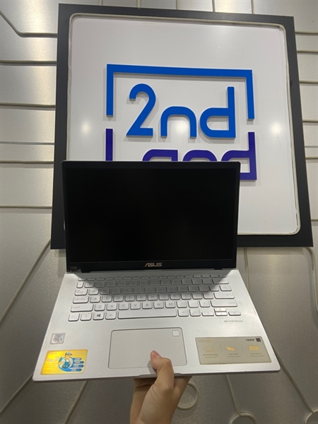 Laptop Asus Vivobook X409JA - i3-1005G1 - Ram 4/512GB SSD - Pin 65% - Màu bạc - Ngoại hình: 97% - Màn hở sáng - Kèm sạc 1