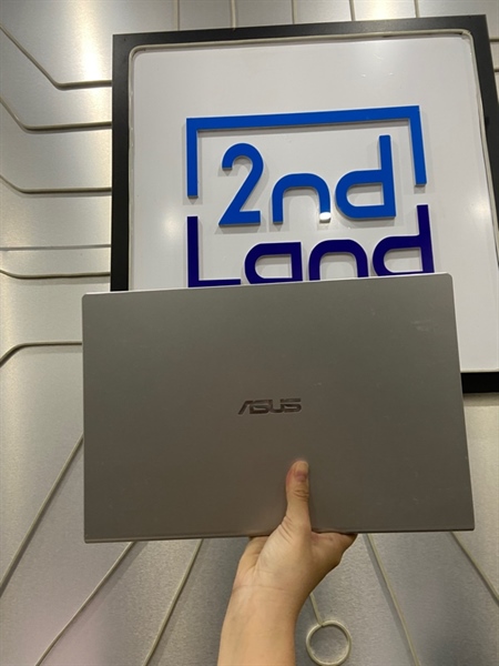 Laptop Asus Vivobook X409JA - i5-1035G1 - Ram 4/512GB SSD - Pin 100% thay new - Màu xám - Ngoại hình: 97% - Màn phản quang chấm, ám vàng - Kèm sạc