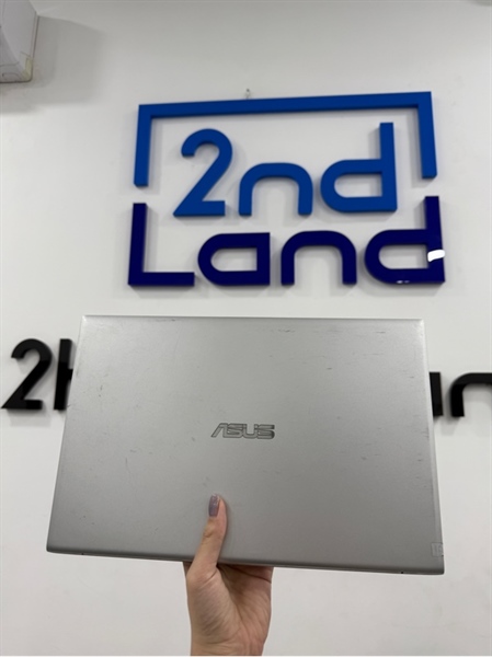 Laptop Asus Vivobook X412FA - i5 8265U - Ram 20GB/1TB HDD - 128Gb SSD - Màu bạc - Pin 66% - Ngoại hình 97% - Màn ám hồng , phản quang , tối góc , trầy viền mặt sau - Kèm sạc