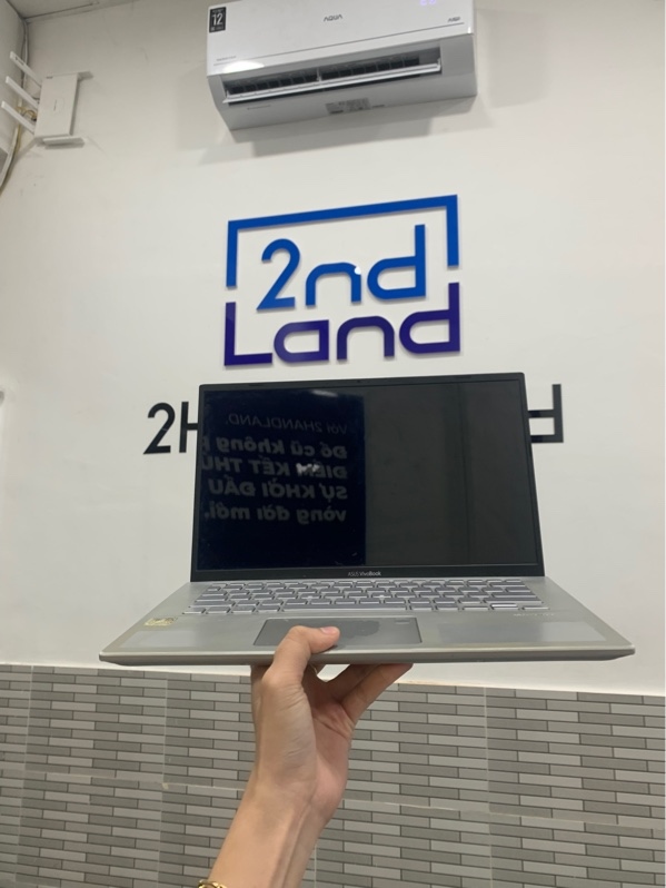 Laptop Asus Vivobook X412FA - i5-8265U - Ram 8GB/512GB SSD - Pin 50% - Ngoại hình: 96% - Màn phản quang ám hồng - Kèm sạc