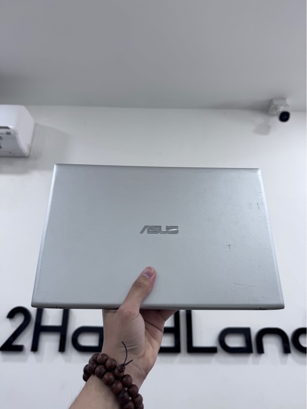 Laptop Asus Vivobook X412FAC A412FA - i5-10210U - 12/512Gb - Pin 62%, chu kỳ sạc 802 - NH 96% - Sức khoẻ ổ 90%, trầy xước, nẹp viền màn trái gãy, màn ám hồng, tối màn, phản quang, lưu ảnh - Kèm sạc