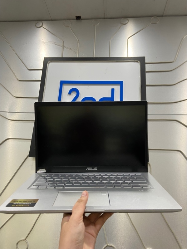 Laptop Asus Vivobook X415EA - i3 1115G4 - 4/512GB SSD - Sức khỏe 70 - Pin 67% - Màu bạc - Ngoại hình: 97% - Trầy xướt khá nhiều, Màn ám viền hoằn phím - Kèm sạc
