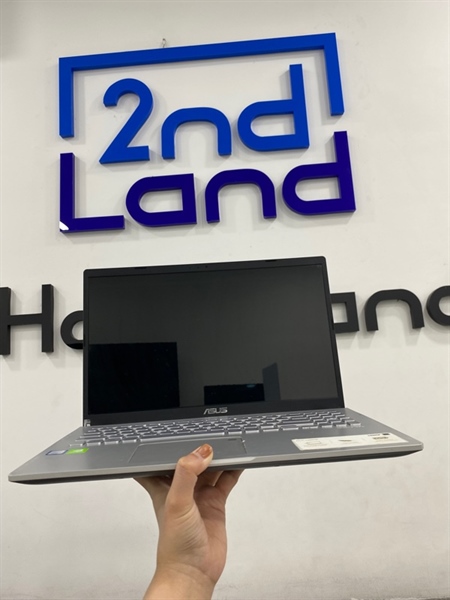 Laptop Asus Vivobook X509FJ - i5-8265U/Geforce MX230 - 12/1TB HDD+256GB SSD - Màu bạc - Pin 59% 349 lần sạc - Ngoại hình 97% - Trầy viền nhiều, mẻ touchpad, hồng viền, phản quang - Kèm sạc 1