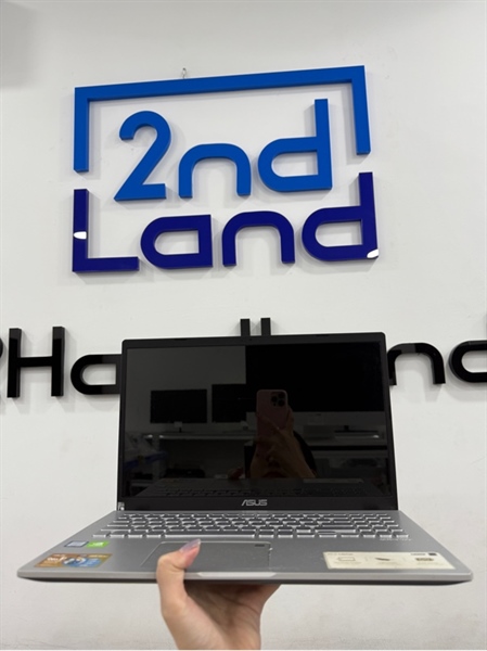 Laptop Asus Vivobook X509FJ - i5 8265U - Ram 12/256GB SSD/ 1TB HDD - MX230 - Màu bạc - Pin 59% - Ngoại hình 97% - Màn hồng viền , phản quang - Kèm sạc 2