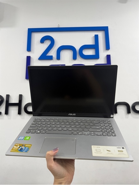 Laptop Asus Vivobook X509LJ - i7 8565U - 8/512GB SSD MX230 - Màu bạc - Pin 59% - Ngoại hình 97% - Màn hồng , 1 đốm phản quang - Kèm sạc 2