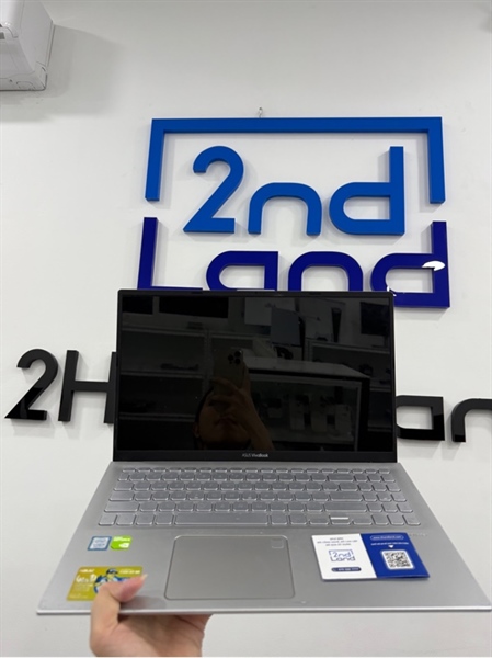 Laptop Asus Vivobook X512FL - Ram 8/512GB SSD - i5-8265U - UHD Gracphics 620 Nvidia Geforce MX 250 - Màu bạc - Ngoại hình 97.5% - Màn hằn phím phản quang - Kèm sạc 2