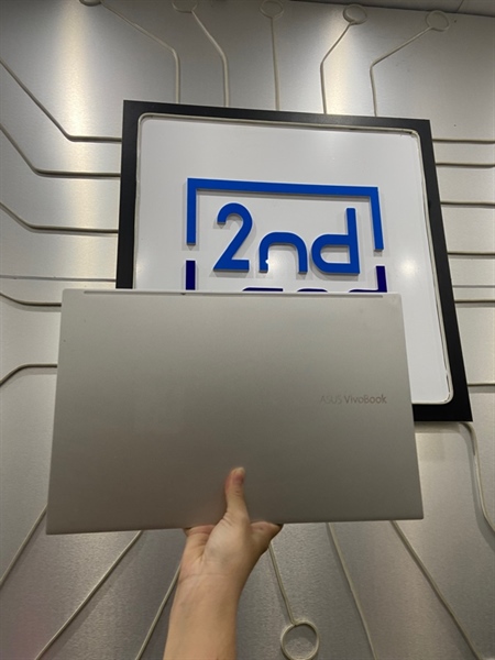 Laptop Asus Vivobook X513EA - i3-1115G4 - Ram 4/512GB SSD - Pin 60% - Màu bạc - Ngoại hình: 97% - Kèm sạc