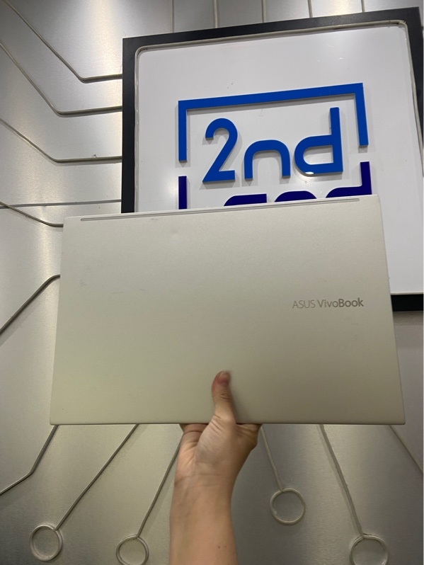 Laptop Asus VivoBook X513EAN - Intel Core i5-1135G7- Ram 8/516GB SSD - Pin 44% - Màu bạc - Ngoại hình: 97% - Màn ám vàng,in phím - FullBox