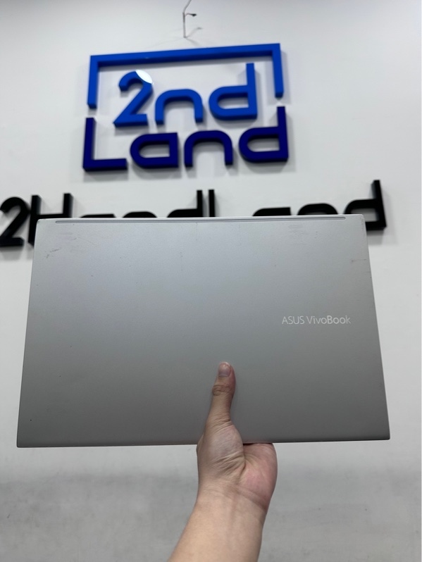 Laptop Asus Vivobook X513EP - Màn 15.6, FullHD - i5 1135G7 - Ram 8/ 512GB SSD (96%) - Pin 53% - Màu bạc - Ngoại hình 97% - Viền màn ám rộp - Kèm sạc