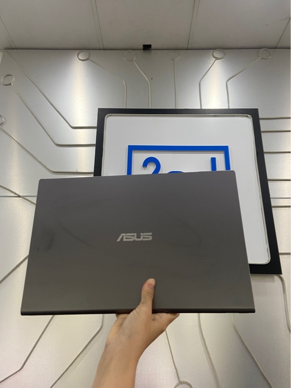 Laptop Asus Vivobook X515EA - i5-1135G7- Ram 8/512GB - Pin 63% - Màu xám - Ngoại hình: 97% - Màn in phím, 1 đốm phản quang, ám hồng viền - Kèm sạc