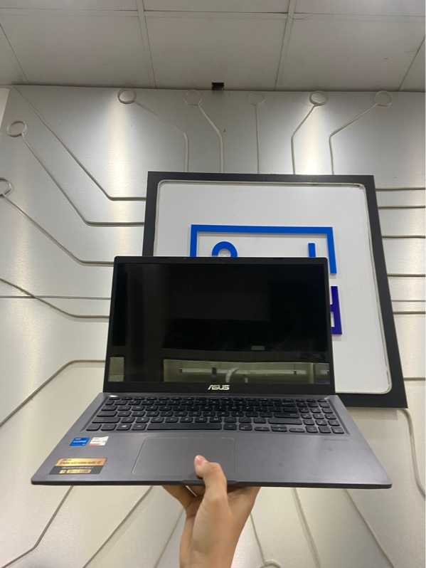 Laptop Asus Vivobook X515EA - i5-1135G7- Ram 8/512GB - Pin 63% - Màu xám - Ngoại hình: 97% - Màn in phím, 1 đốm phản quang, ám hồng viền - Kèm sạc