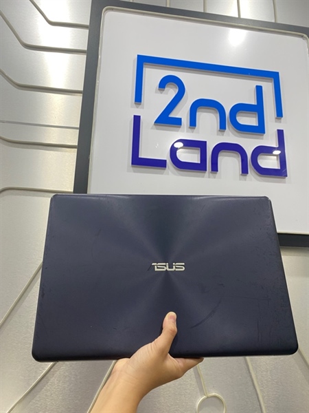 Laptop Asus X510UQR 309 - i5-8250U - Ram8/250GB M2 SSD - 1TB HDD - Card UHD Graphics 620 - Nivdia Geforce 940MX - Màu đen - Ngoại hình: 96% - màn phản quang nhiều , camera mờ - Body - Kèm sạc