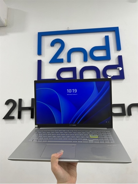 Laptop Asus X513EA - i3 1115G4 - 8/512GB SSD - Màu bạc - Pin 52% - Ngoại hình 97% - Màn ám hồng , phản quang , hở sáng - Kèm sạc 2