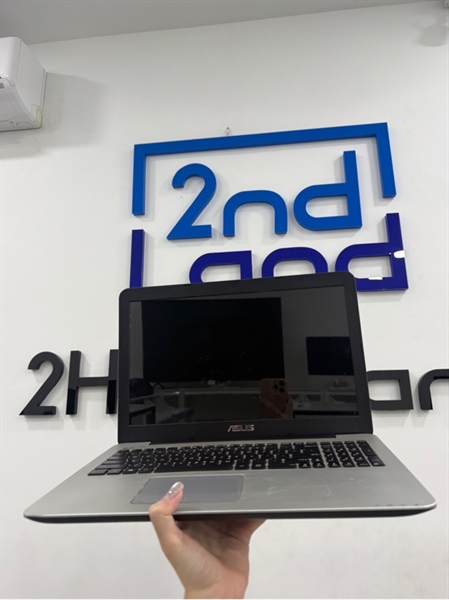 Laptop Asus X555LB - i5 5200U - 8/256GB SSD - Màu đen - Pin hư - Ngoại hình 97% - Màn hở sáng , phản quang , tối góc , trầy xước nhiều - Kèm sạc 2