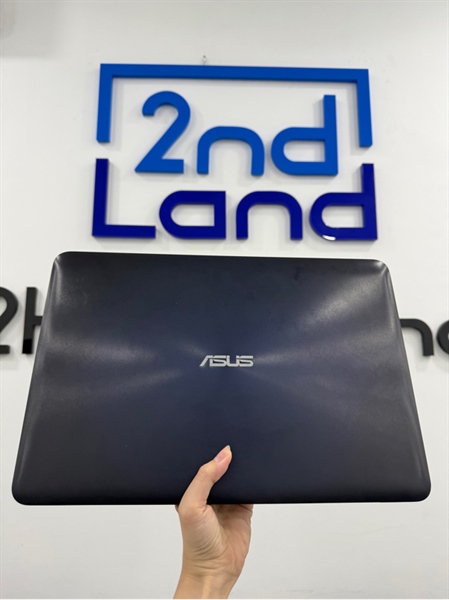 Laptop Asus X55CUR - i5-6200U - Ram 4/500GB HDD - HD Graphics 520 - Nvidia Geforce 930MX - Pin 31% chai pin - Màu đen - Ngoại hình 97% - Màn phản quang , màn bụi , loa rè nặng - Kèm sạc