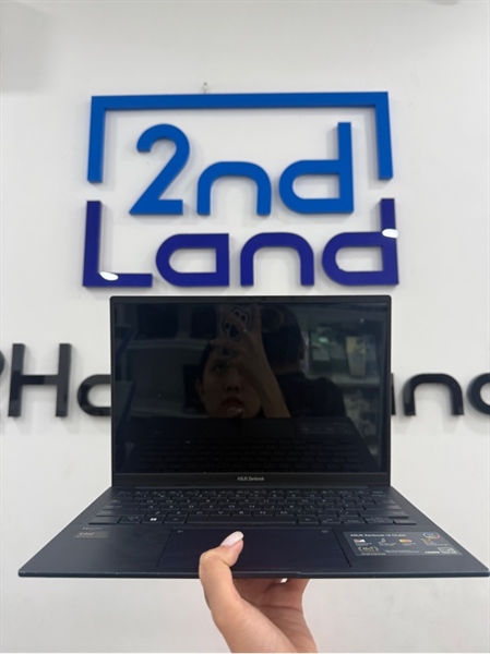 Laptop Asus Zenbook 14 UX3405M - intel core ultra 5 125H - NPU intel AI Boots 16/512GB SSD - Màn 120 Hz - Màu xanh đen - Pin 84% chu kỳ sạc 152 - Ngoại hình 98% - Màn trầy , cấn 1 góc - Kèm sạc 2