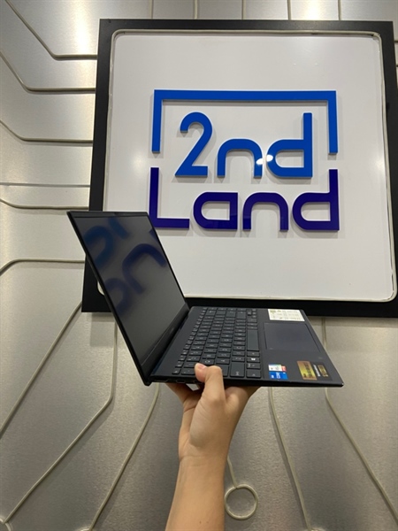 Laptop Asus Zenbook 14 - UX425EA - i5-1135G7 - Ram 8/512GB SSD - Pin 56% - Màu xám - Ngoại hình: 97% - Xước mặt đáy , màn đốm + phản quang + bị rộp - Body - Kèm sạc 2