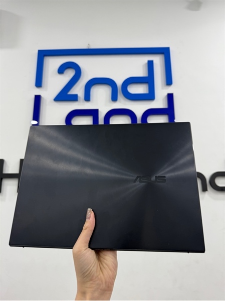 Laptop Asus Zenbook 14X Oled UM5041QAB - AMD Ryzen 5 5600H - 8/512GB - Màu xanh đen - Pin 81% - Ngoại hình 98% - Kèm sạc