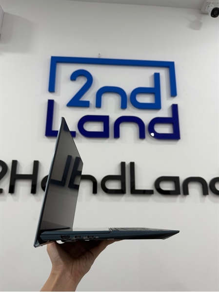 Laptop Asus Zenbook UX482EA - i7 1165G7 - 16/1TB SSD - Màu xanh - Pin 68% - Ngoại hình 98% - Màn dưới vàng 4 góc , trầy sơn nhẹ - Kèm sạc