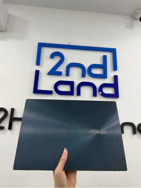 Laptop Asus Zenbook UX482EA - i7 1165G7 - 16/1TB SSD - Màu xanh - Pin 68% - Ngoại hình 98% - Màn dưới vàng 4 góc , trầy sơn nhẹ - Kèm sạc