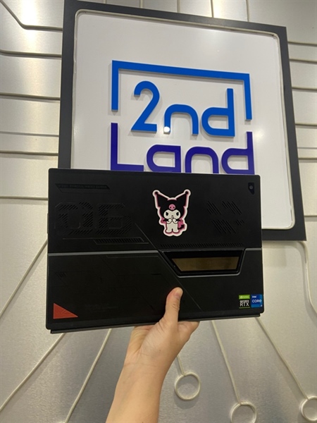 Laptop Asustek Rog Flow Z13 GZ301ZC_GZ301ZC - Core i7-12700H - Nvidia Gefore RTX 3050 - Laptop GPU - Ram 16GB 512GB SSD - Pin 75% - Màu đen - Ngoại hình: 98% - Body - Kèm sạc