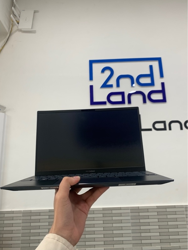 Laptop Asustek Zenbook UX425EA - i5-1135G7 - 8GB/512GB SSD - Màu xanh đen - Pin 49% - Ngoại hình: 98% - Kèm sạc