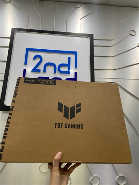 Laptop Asustuf Gaming F15 FX507ZC4 - i5-12500H - RTX 3050 - Ram 16/512GB SSD - Pin 92% - Màu đen - Ngoại hình: 97% - Cấn góc sườn, màn phản quang 1 đốm mờ - Kèm Box + sạc - Còn bảo hành hãng đến 23/09/2026