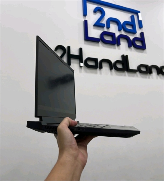 Laptop Dell G15 5511 - i5 - 11400H/RTX3050 - 8/256GB SSD - Pin 52% - Màu đen - Ngoại hình 97% - Màn ám phản quang , phím e caplocks lờn nhẹ , cam hơi bụi - Kèm sạc 2