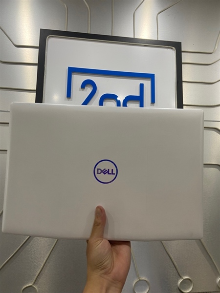Laptop Dell G3 3500 - i7-10750H - Ram 16GB RTX 1660Ti SSD 512GB - Pin 78% - Màu trắng đen - Ngoại hình: 97% - Bể góc - Kèm sạc