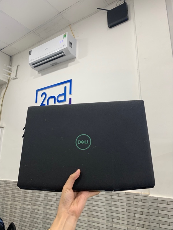 Laptop Dell G3 5390 - i5-9300H -Ram 16/SSD 512GB - GTX1650 - Màu xanh đen - Pin 84% - Ngoại hình: 96% - Bể góc - Kèm sạc