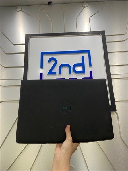 Laptop Dell G33500 - i5-10300H - 60hz - Ram 8/256GB SSD - GTX 1650 - Pin 59% - Màu đen - Ngoại hình: 97% - Viền tróc sơn, màn ám hồng nhẹ, 1 chấm phản quang, phím y hở - Kèm sạc