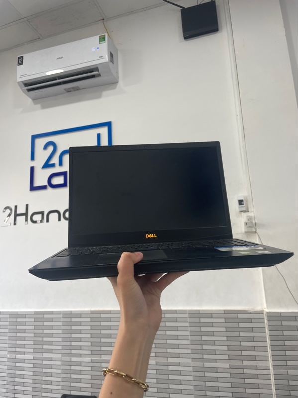 Laptop Dell g5 5500 - i7-10750h - Ram 8/512GB - GTX 1660 - Màu đen - Pin 93% - Ngoại hình: 97% - Màn trầy, ám hồng nhiều - Kèm sạc