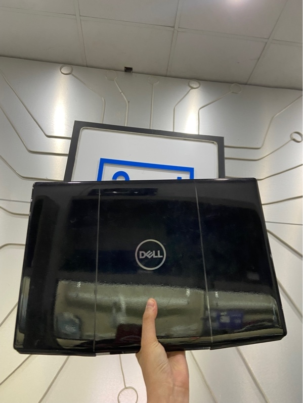 Laptop Dell G5 5500 - I7-10750H - Ram 8/512GB SSD - Geforce GTX 1660Ti - Pin 80% - Màu đen - Ngoại hình: 97% - Màn ám hồng, ổ báo nóng - Kèm sạc