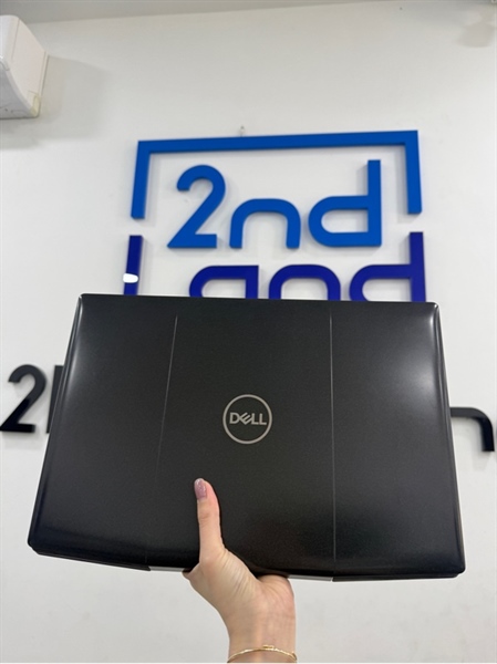 Laptop Dell G5 5500 - i7 10750H/RTX 2060 - 16/512GB SSD+1TB SSD - Màu đen - Pin 80% - Ngoại hình 98% - Màn hồng nhẹ , mất 2 đế cao su chống trượt - Kèm sạc