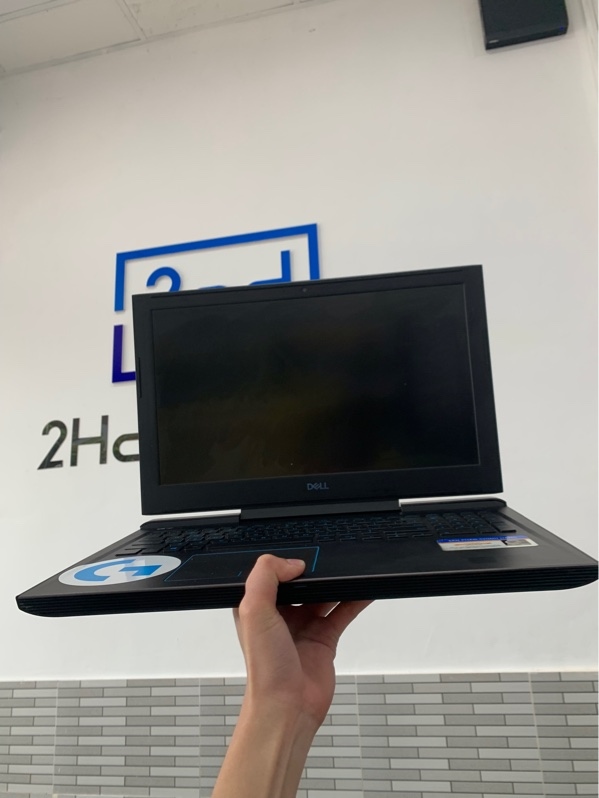 Laptop Dell G7 7588 - i5-8300H - GTX 1050TI - Ram 12GB/SSD 128GB + HDD 1TB - Màu đen - Pin 30% - Ngoại hình: 96% - Kèm sạc