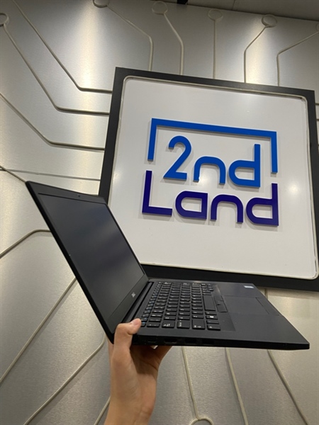 Laptop Dell Inc Latitude 7480 - Core i7-6600U - CPU Ram 8 256 SSD - Pin 58% - Màu đen - Ngoại hình: 97% - Màn ám xanh, mất nút chuột trên phím, touchpad hư - Body - Kèm sạc 2