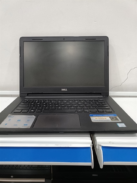 Laptop Dell Inspiron 14-3467 - Ram 8/256GB SSD - Màu Đen - Intel core i5-7200U - Ngoại hình 97% - Bản lề yếu, màn phản quang 1 chấm, Pin hư - kèm sạc