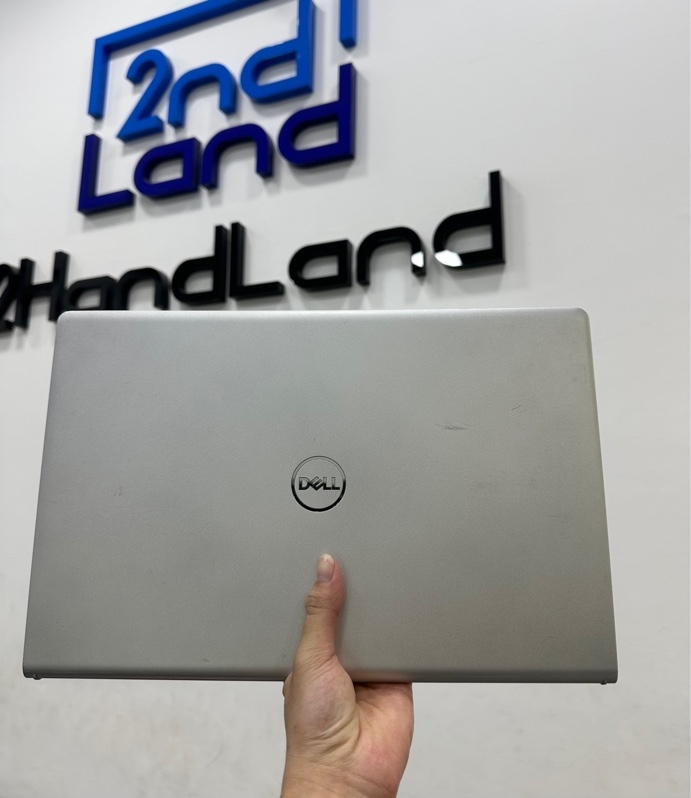 Laptop Dell Inspiron 15 3511 - i7 1165G7 - Ram 32/512GB SSD (90%) - Card MX350 - Pin 57% - Màu bạc - Ngoại hình 97% - nứt khung trầy nhẹ không ảnh hưởng - Kèm sạc
